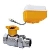 Ηλεκτροβάνα Brass Form 1900 Smart Form (μαζί με τη σφαιρική δίοδη βάνα 1")