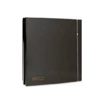 Εξαεριστήρας λουτρού S&P SILENT 200 CZ DESIGN 3C BLACK - 5210616700